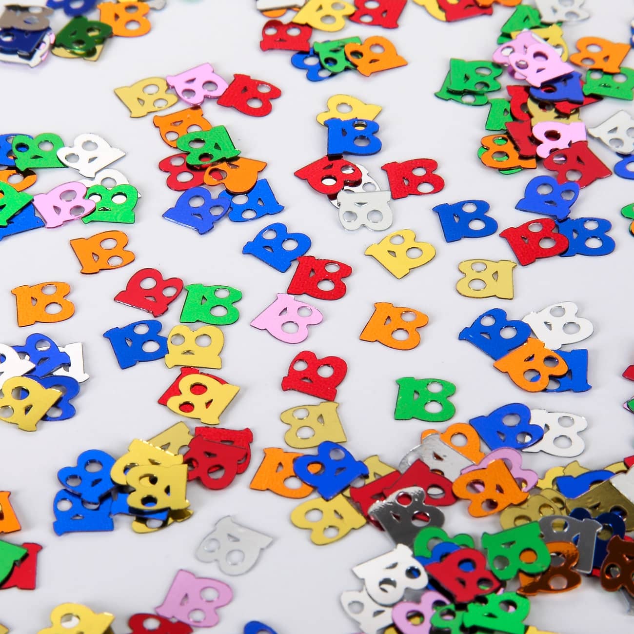 Konfetti zum 18. Geburtstag