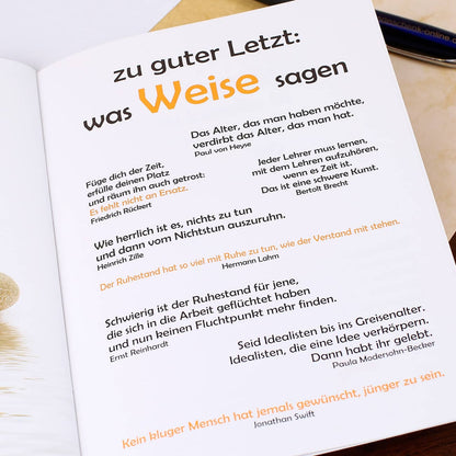 Der große Planer für den Ruhestand 