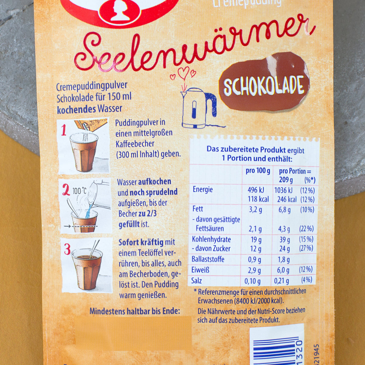 Tassenpudding Dr. Oetker Seelenwärmer | verschiedene Sorten