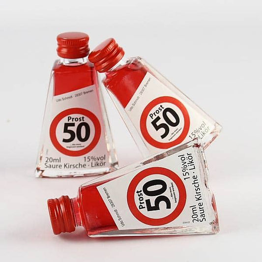 Schnäpschen zum 50. Geburtstag
