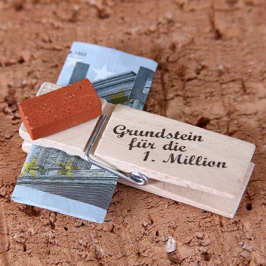 Geldklammer  - Grundstein für die 1. Million