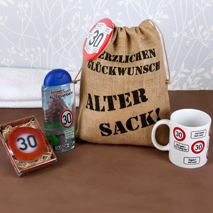 Geschenkset zum 30. Geburtstag
