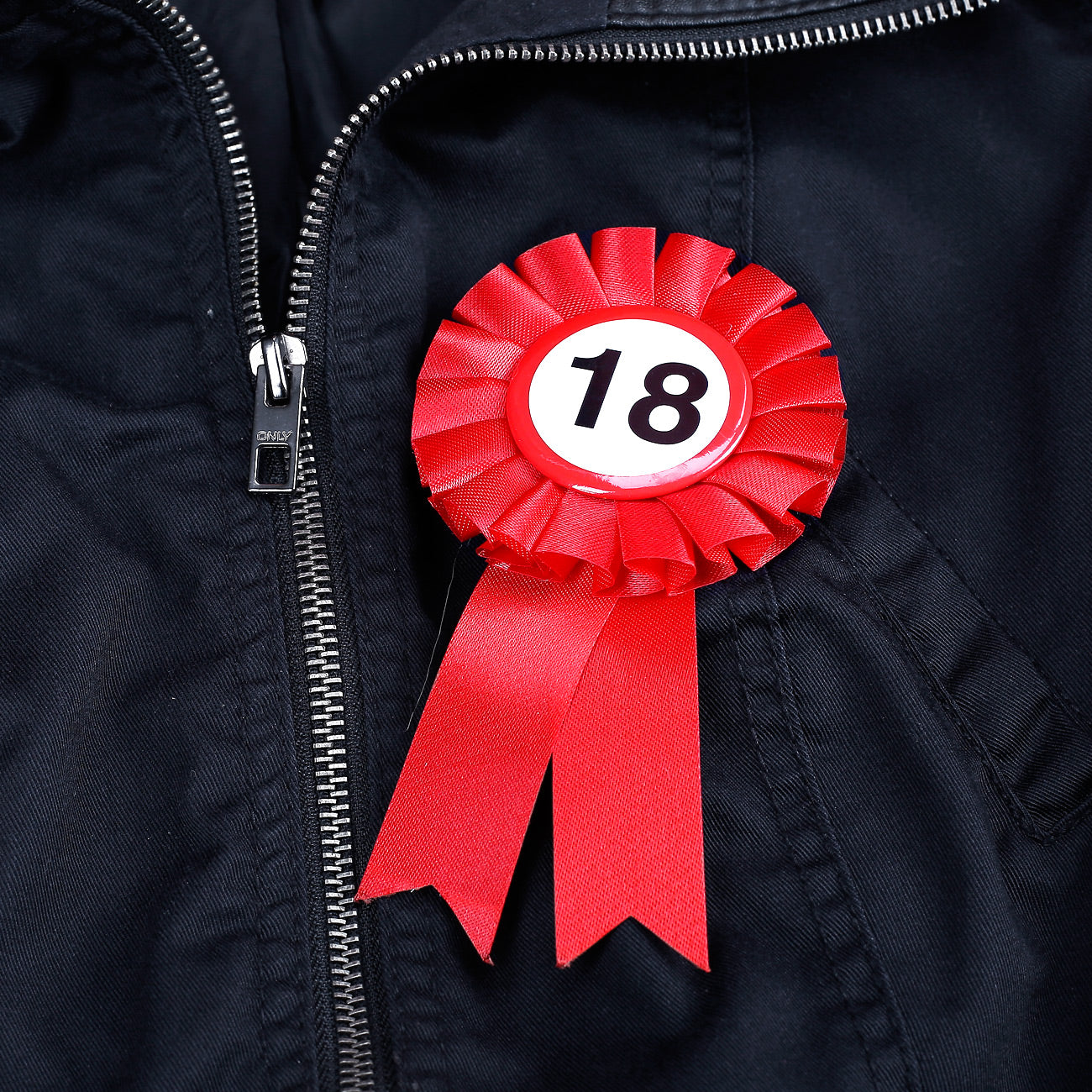 Geburtstags-Button zum 18.