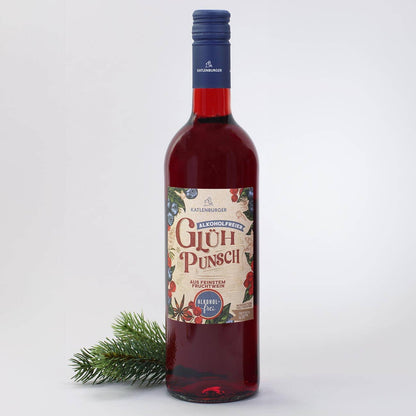 Oh Tannenbaum - Rotkäppchen Glühwein in personalisierter Holzbox