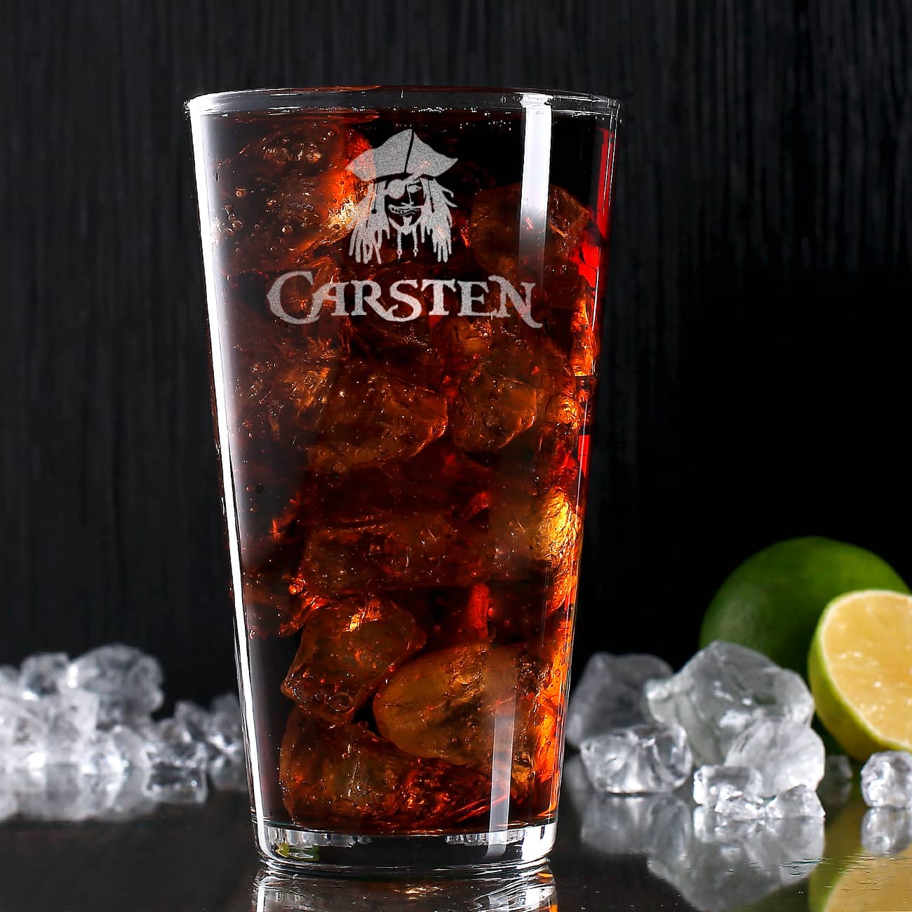 Personalisiertes Trinkglas mit Namen