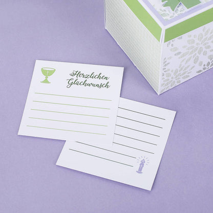 Papierbox zur Taufe, Kommunion oder Konfirmation