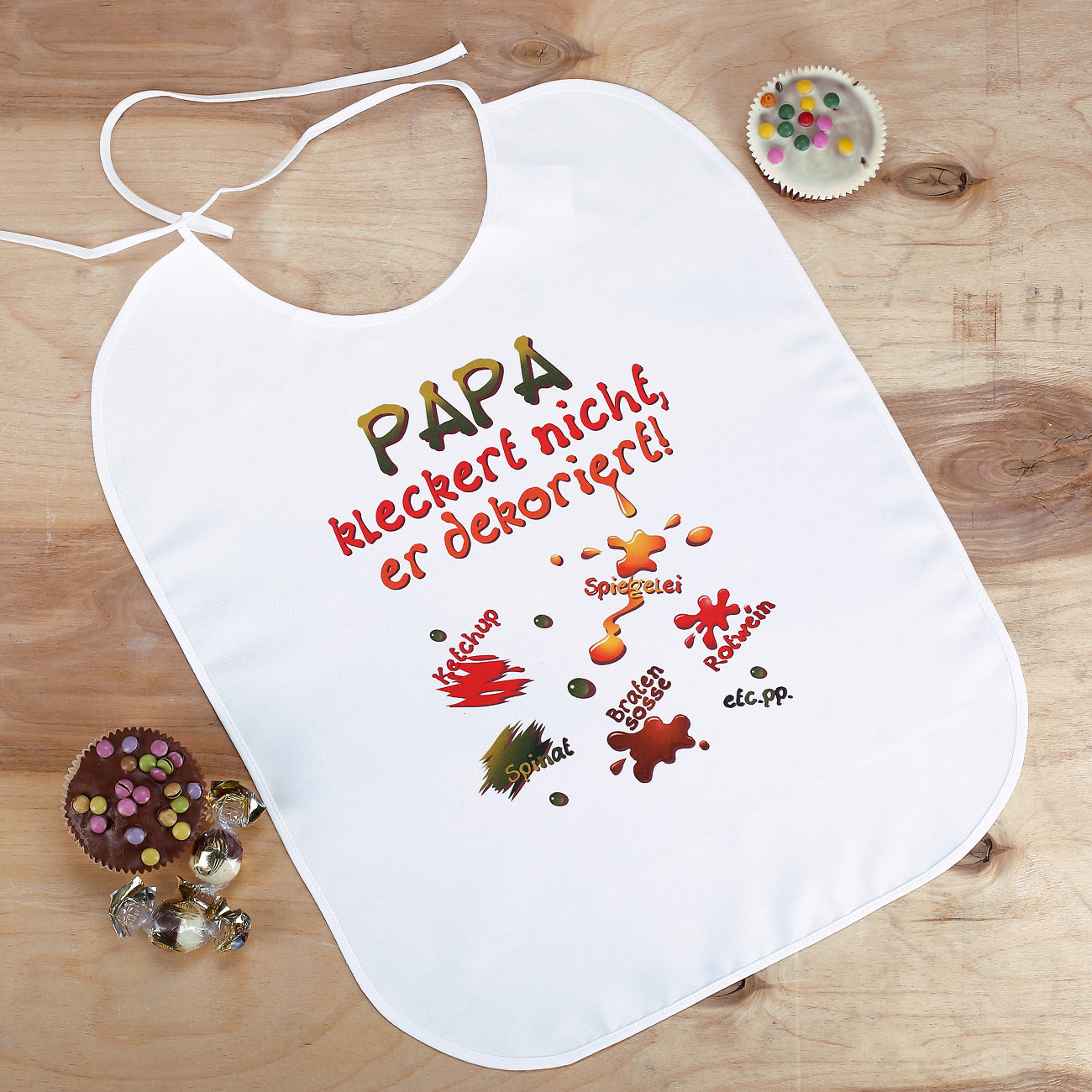 XL Latz - PAPA kleckert nicht, er dekoriert!