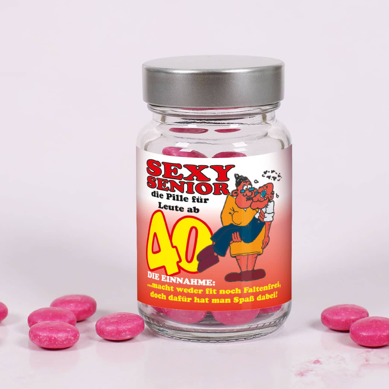 Pillen als Geburstatgsgeschenk