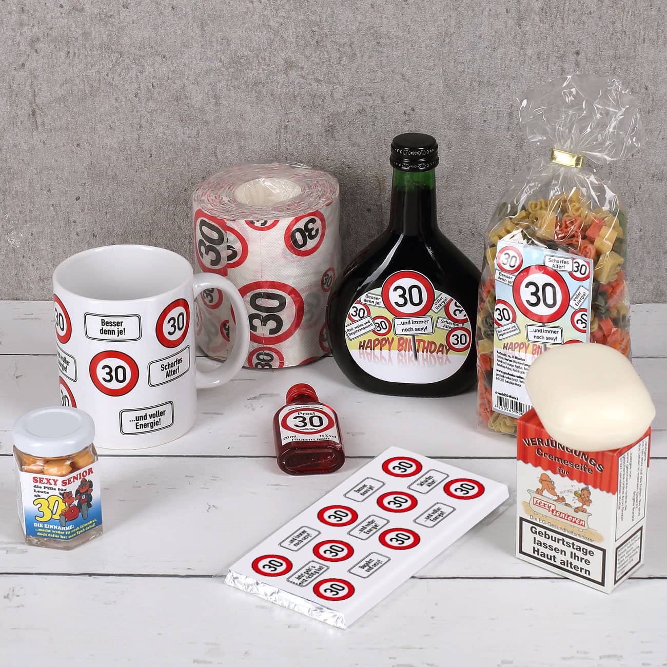 Witzige Artikel zum 30. Geburtstag