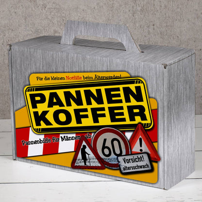 Bedruckter Pappkoffer