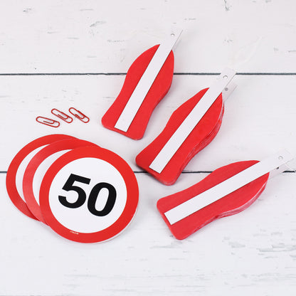 Papier-Waben zum 50. Geburtstag