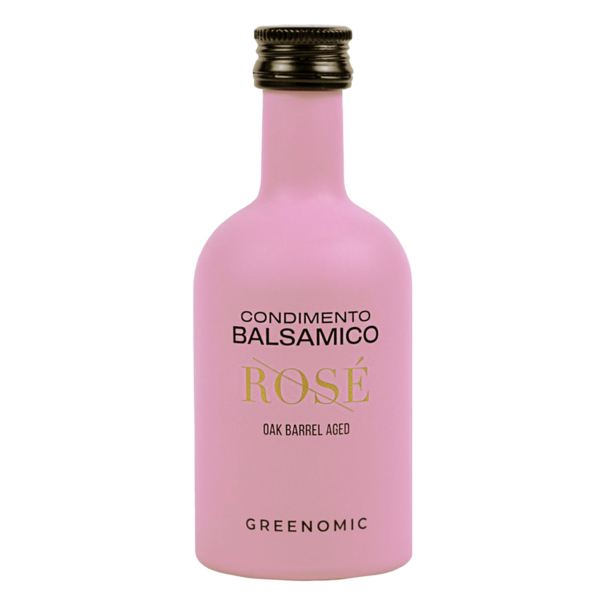 Balsamico Rosé 100 ml freigestellt in eleganter Keramikflasche