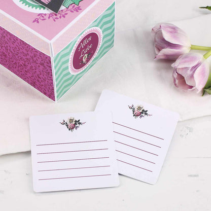 Zwei Karten zum selbst beschriften