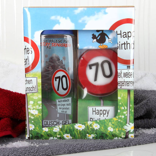 Badset zum 70. Geburtstag