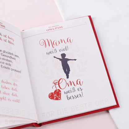 Oma Pass - Spaßbuch