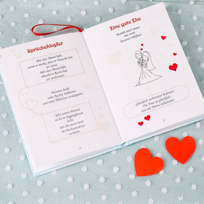 und lustigen Sprüchen