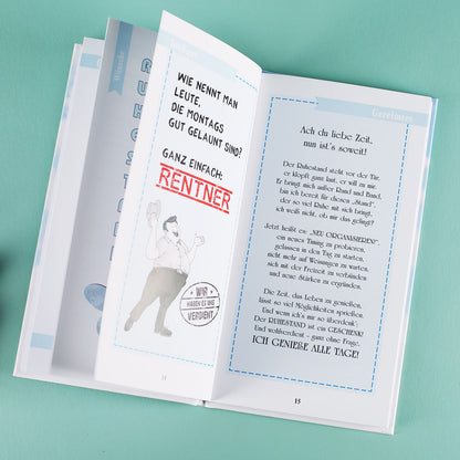 Humorvoller Inhalt zur Rente