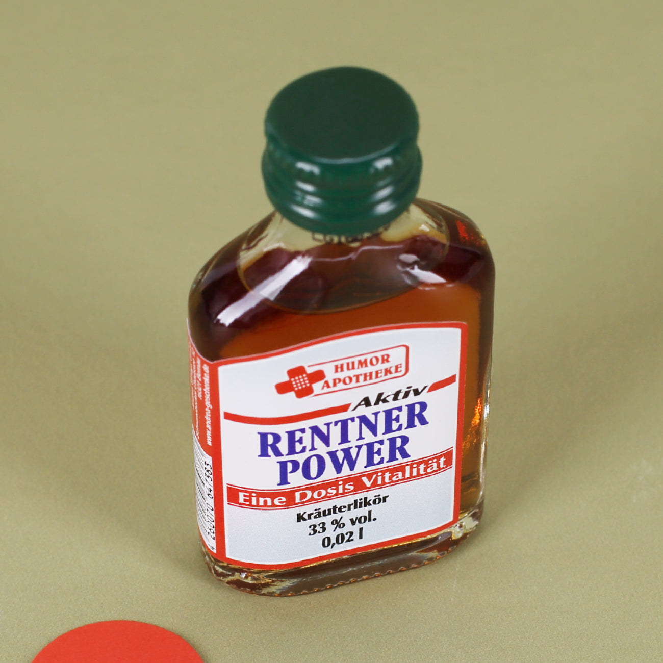 Kleiner Schnaps für die Rentner-Power