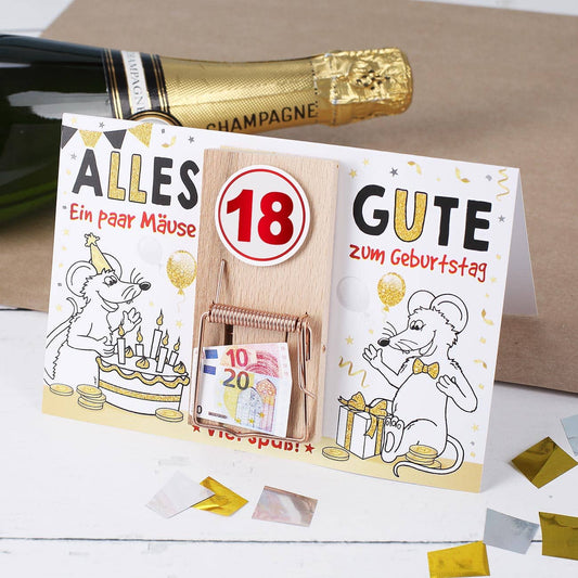 Ein paar Mäuse zum 18. Geburtstag