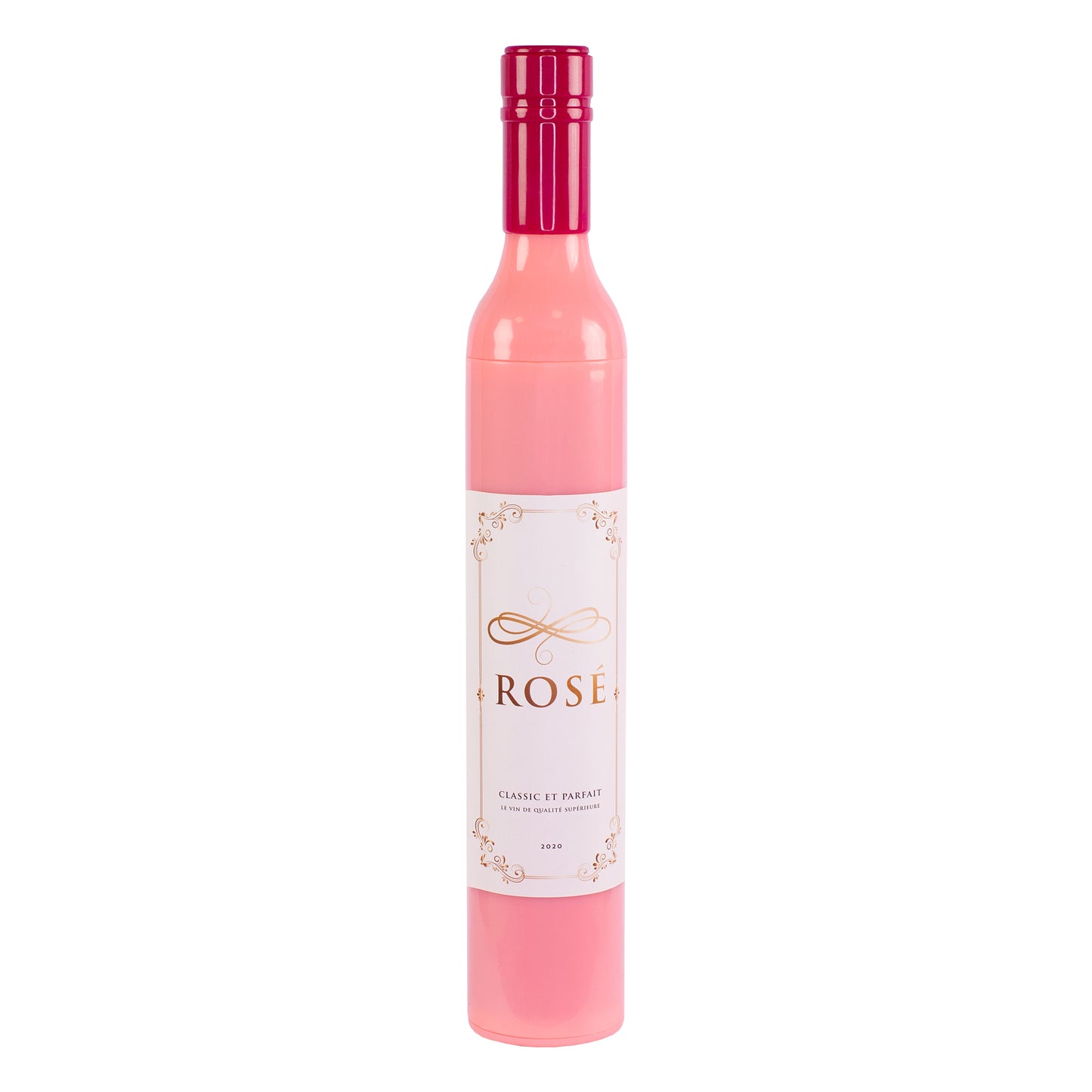 Taschen Regenschirm als Weinflasche Rosé