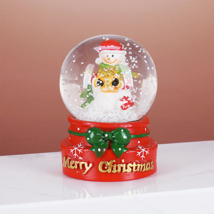 Schneemann Schneekugel