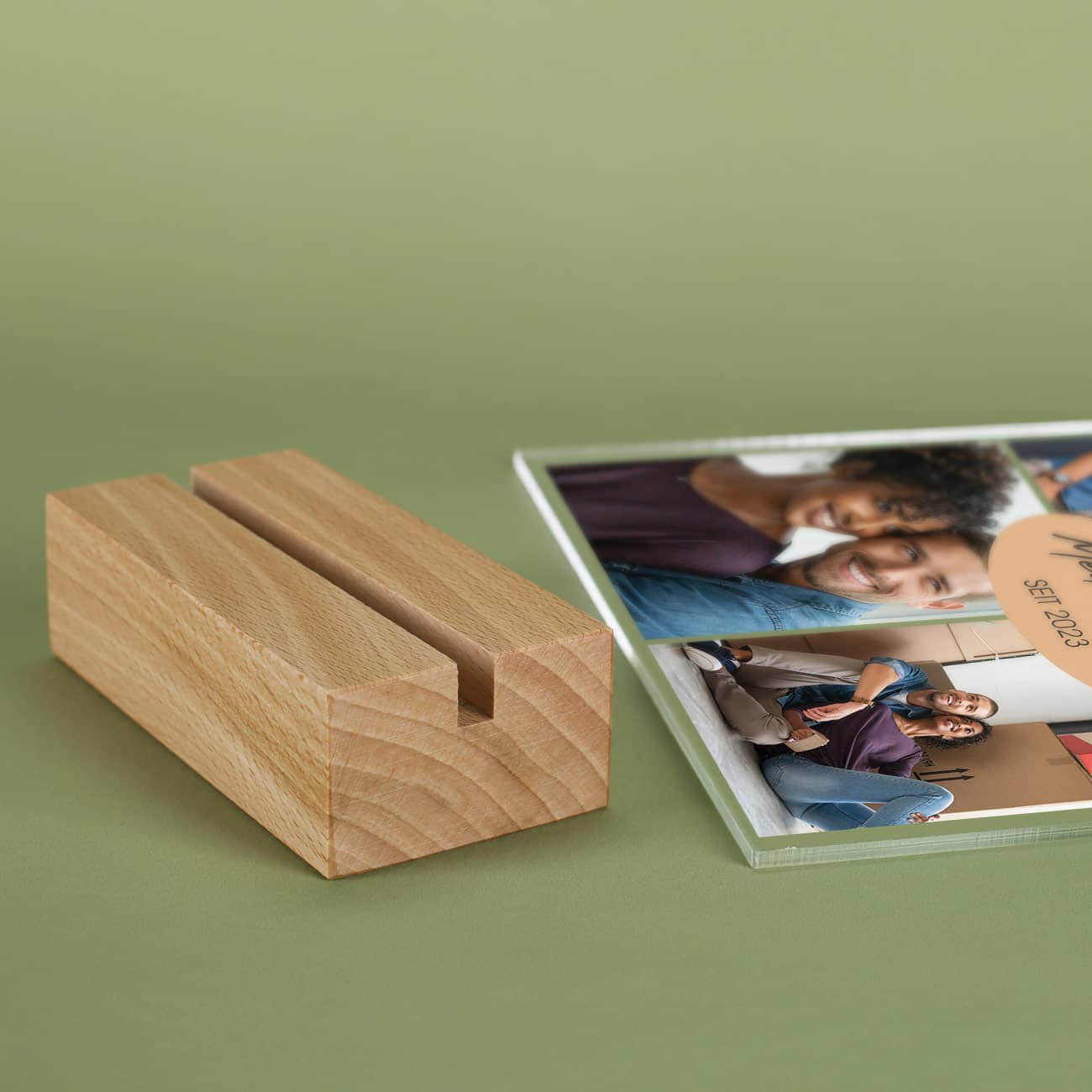 Acrylfoto mit 4 Bildern bedruckt