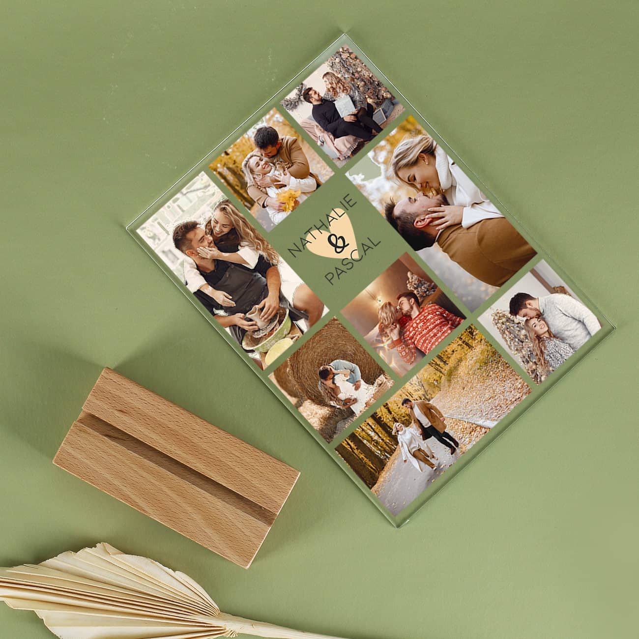 Acrylfoto für Paare mit 8 Bildern