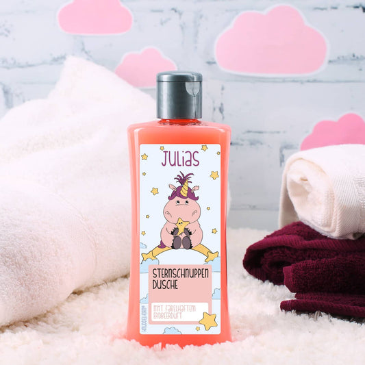 Sternschnuppen Dusche mit Knuddelhorn