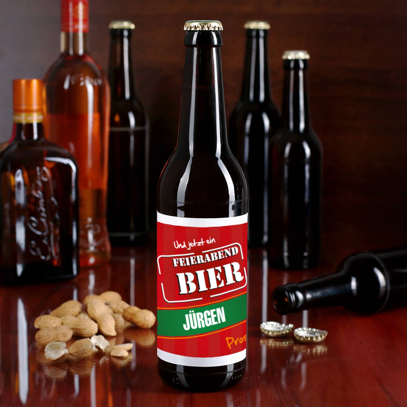 Feierabendbier Aufkleber