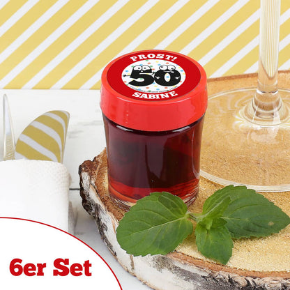 Persönlicher Schnaps zum 50. Geburtstag