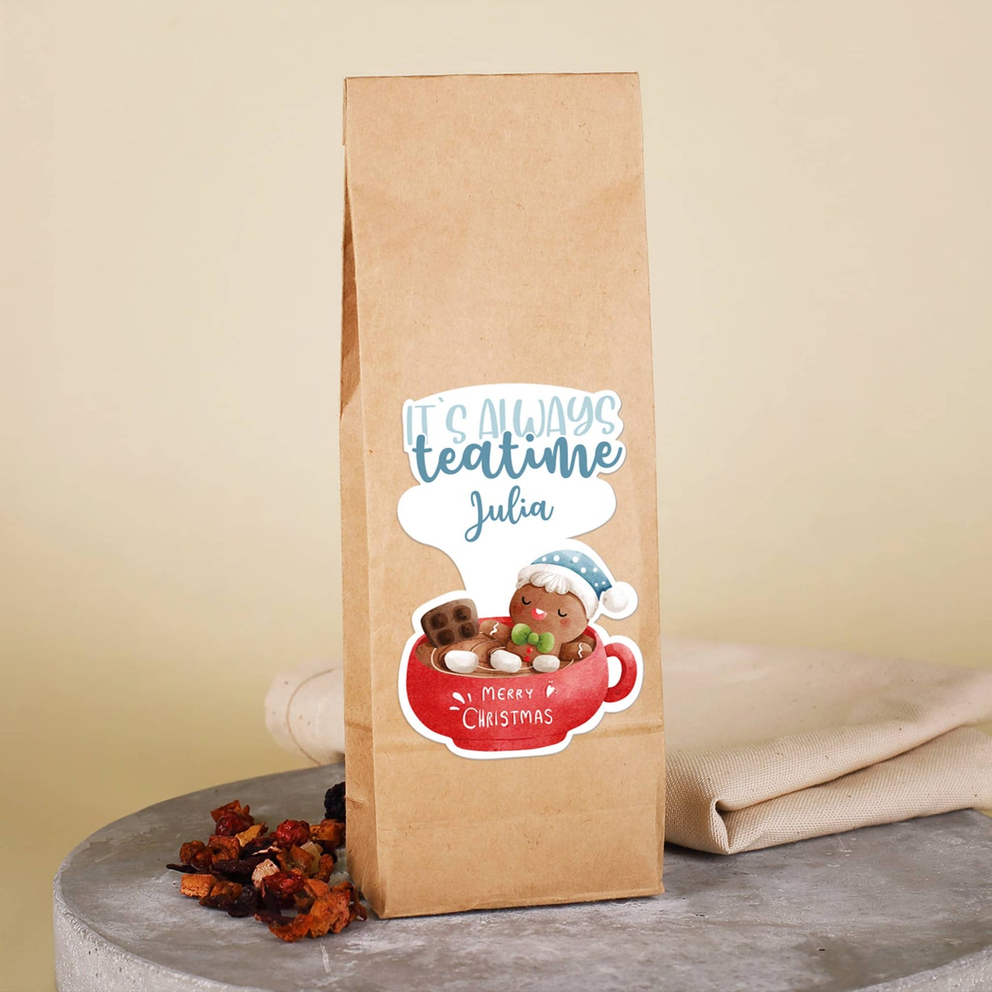 It's always teatime - personalisiert mit Name