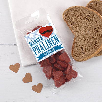 Salami Herzen mit Name