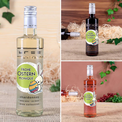 persönliche Bree Weine zu Ostern in 3 verschiedenen Sorten