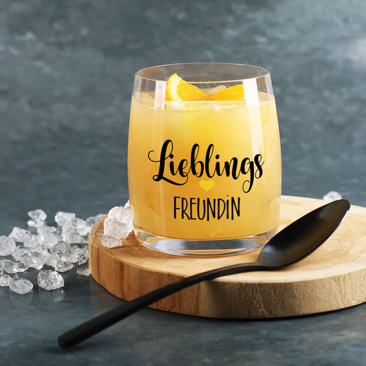 Wasserglas Lieblings - mit Ihrem Wunschtext
