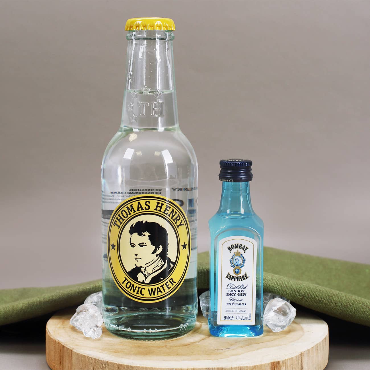 Thomas Henry Tonic Water & Bombay Sapphire London Dry Gin