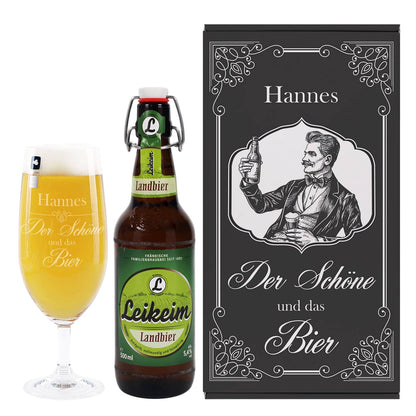 Bier Geschenkset mit Personalisierung