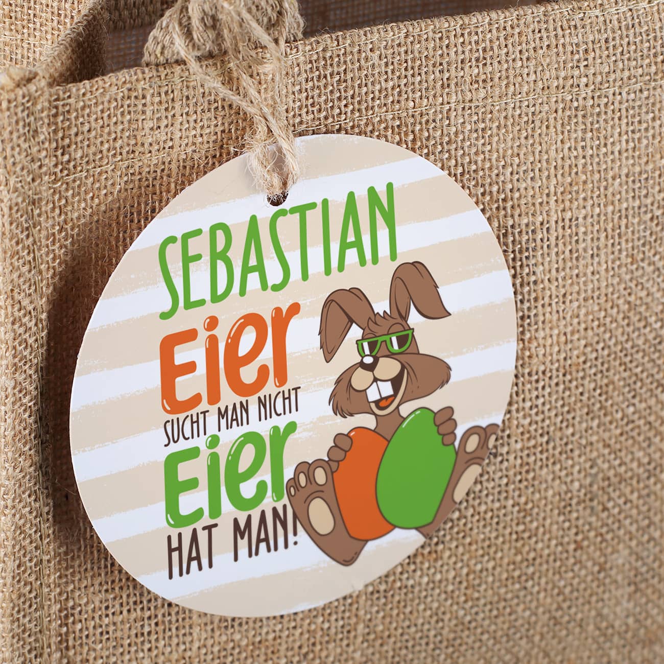 Lustiges Geschenkset mit Bier zu Ostern