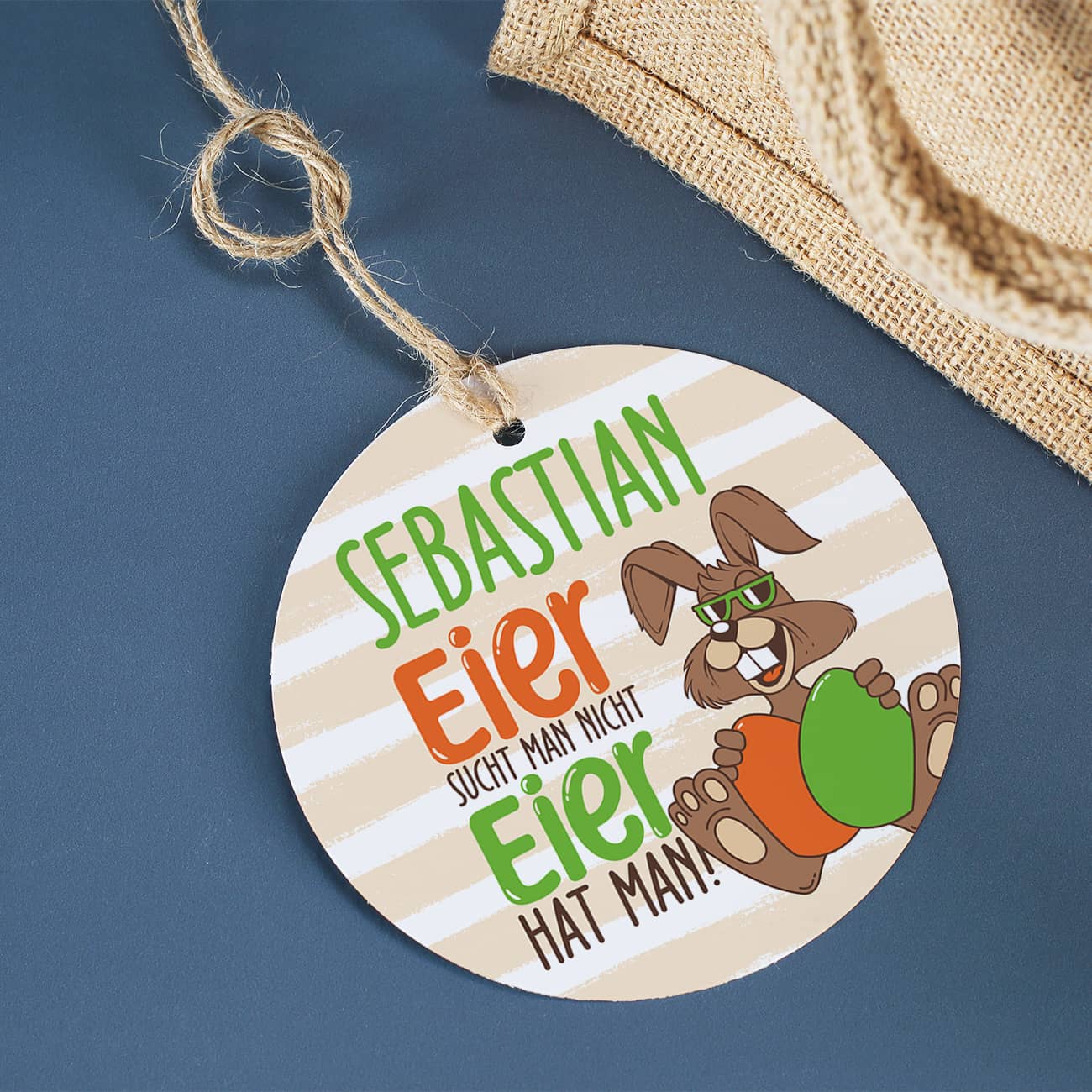Lustiges Geschenkset mit Bier zu Ostern