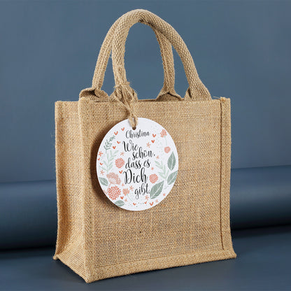 Geschenkset mit Tasse und Schokolade - Wie schön, dass es dich gibt