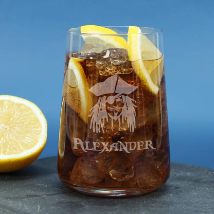 Mit Name & Pirat graviert