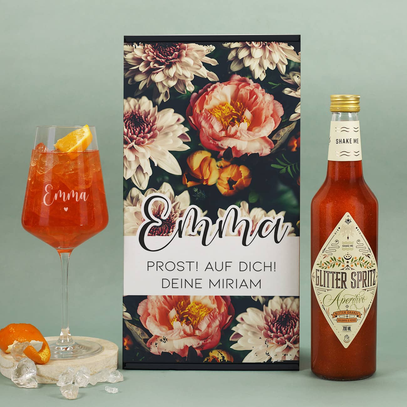 Geschenkset Glitter Spritz