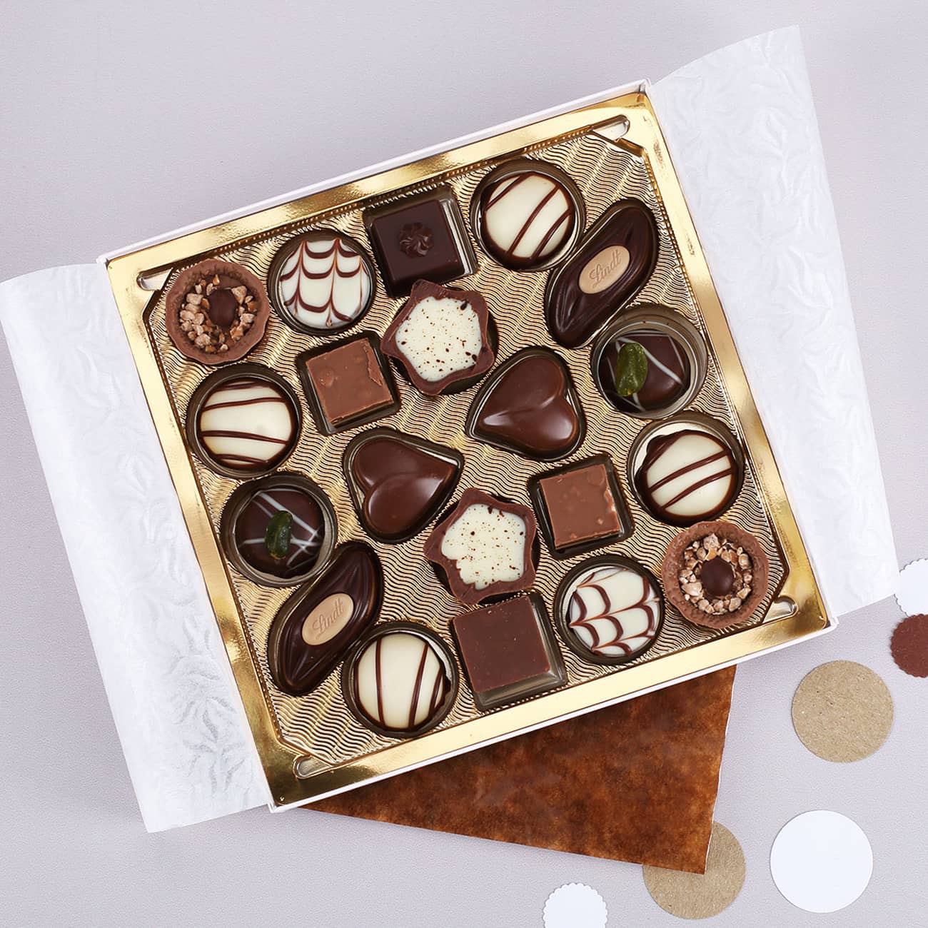 Leckere Lindt Mini Pralinés