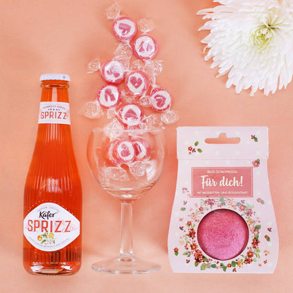 Käfer Sprizz Flasche mit weiteren passenden Inhalten