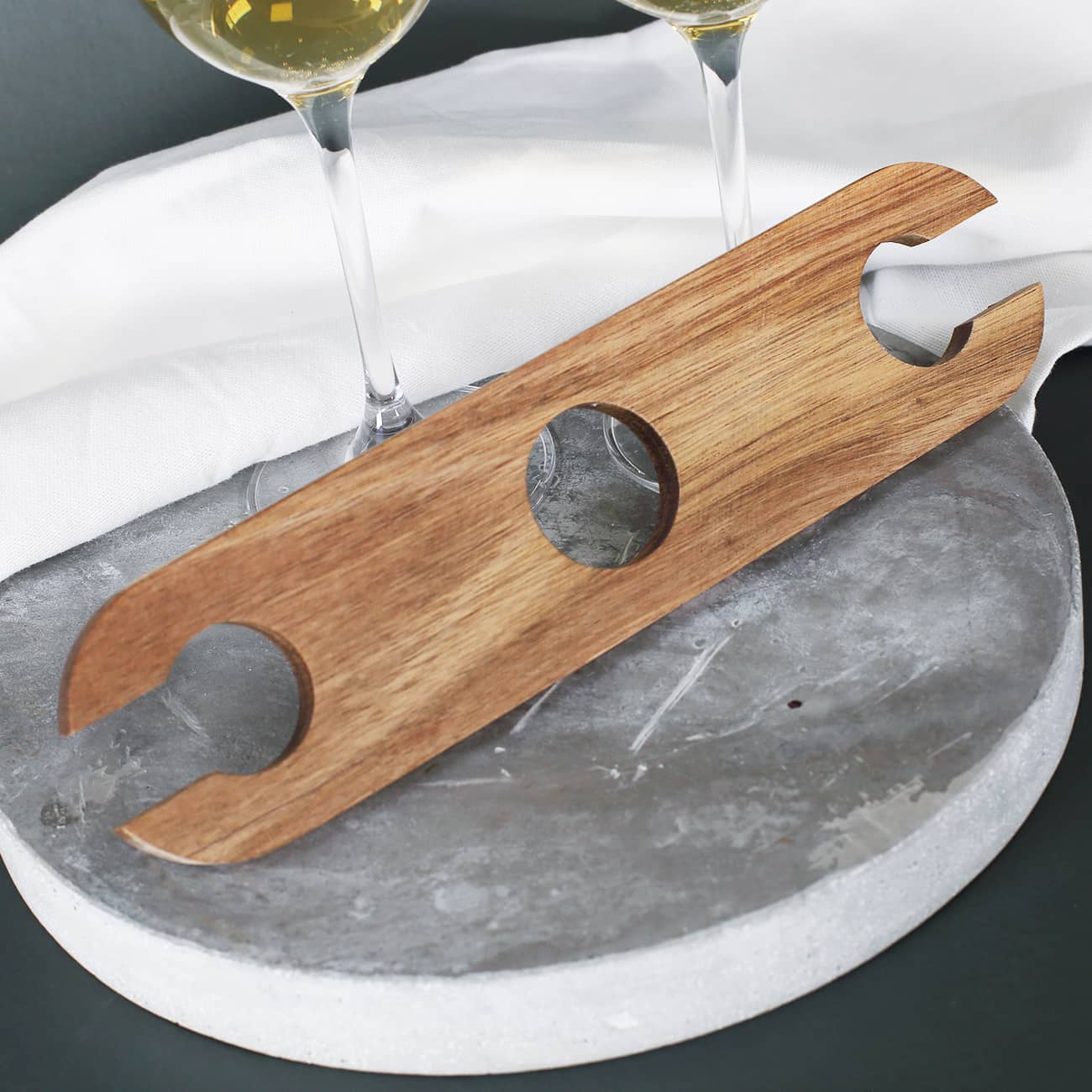 Wein-Geschenkset zur goldenen Hochzeit mit Wunschtext und Namen des Paares