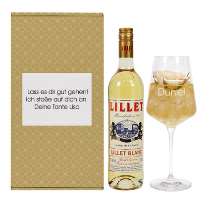 Personalisiertes Geschenkset mit Lillet