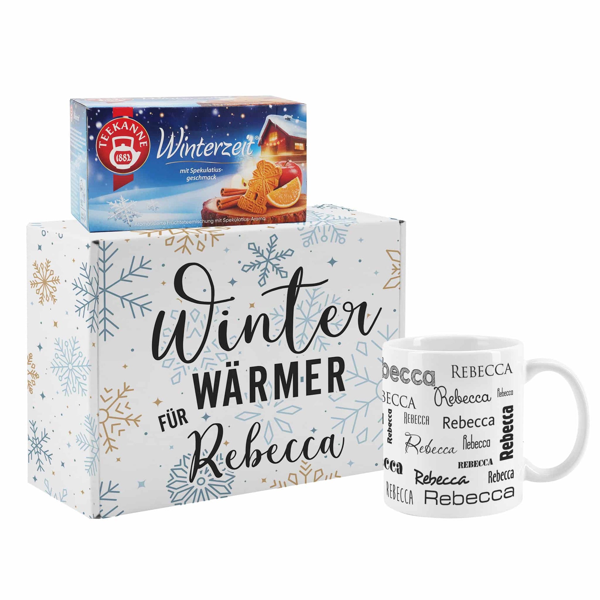 Personalisiertes Tee Geschenkset