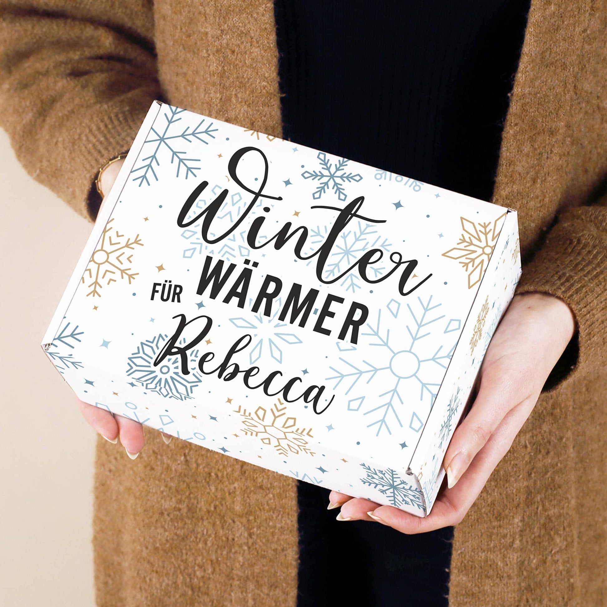 Personalisierte Geschenkverpackung mit Name