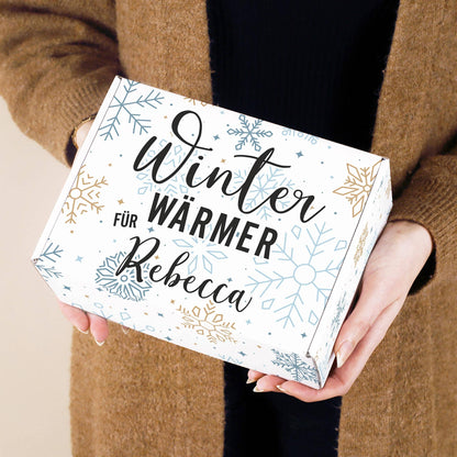 Personalisierte Geschenkverpackung mit Name