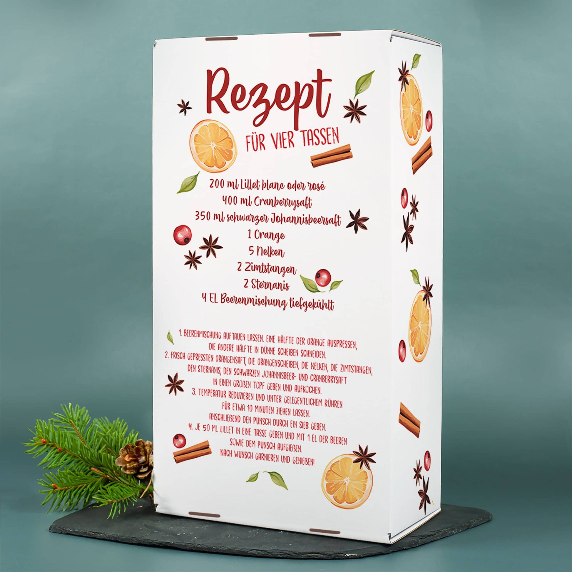 Mit detailreichem Rezept