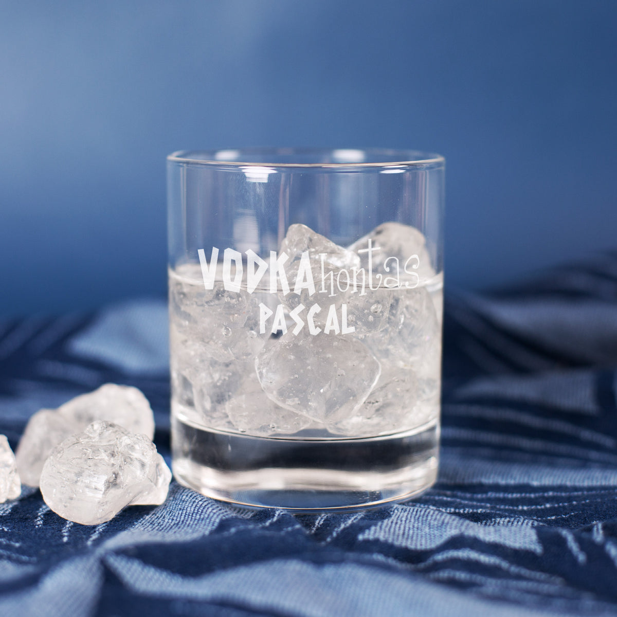 Geschenkset mit Absolut Vodka, Glas, Untersetzer & Geschenkbox –